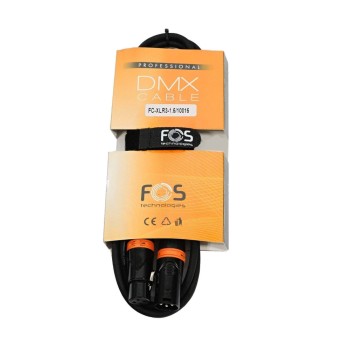 DMX кабел 1.5м FC-XLR3-1.5