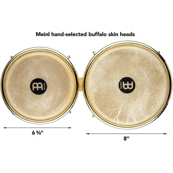 Бонгоси 6 3/4" + 8 " MEINL WB200NT-G