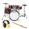 Комплект акустични барабани Millenium Focus Junior Red