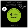 Струни за сопрано укулеле черни Ortega UKABK-SO