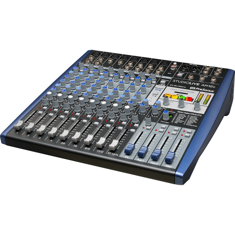Смесителен пулт 4 моно + 5 стерео PreSonus StudioLive® AR12C