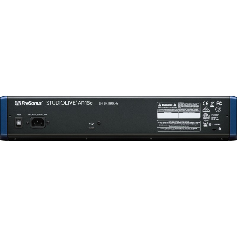 Смесителен пулт 8 моно + 5 стерео PreSonus StudioLive® AR16C