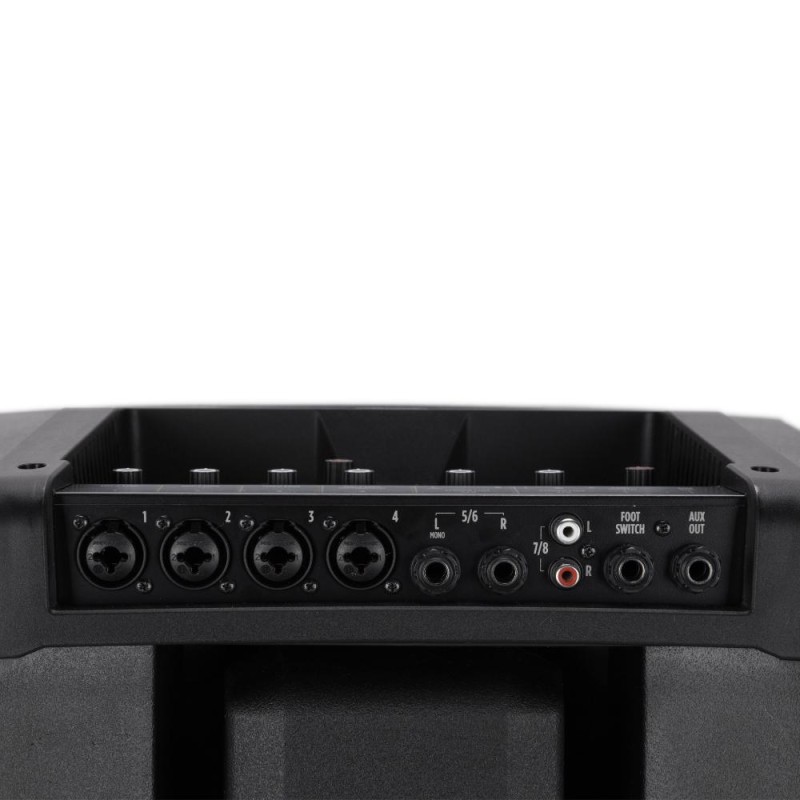 RCF EVOX JMIX8 Активна двулетнова озвучителна система с вграден миксер, бяла