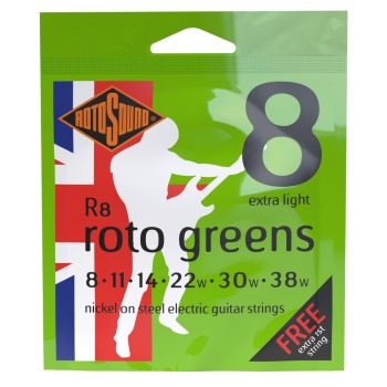 Струни за 6 струнна електрическа китара R8