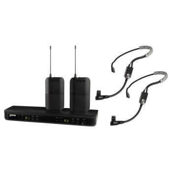 SHURE BLX188E/SM35-H8E двойна безжична система с два SM35 хедсет