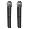 SHURE BLX288E/PG58-K3E  Двоен безжичен микрофон 