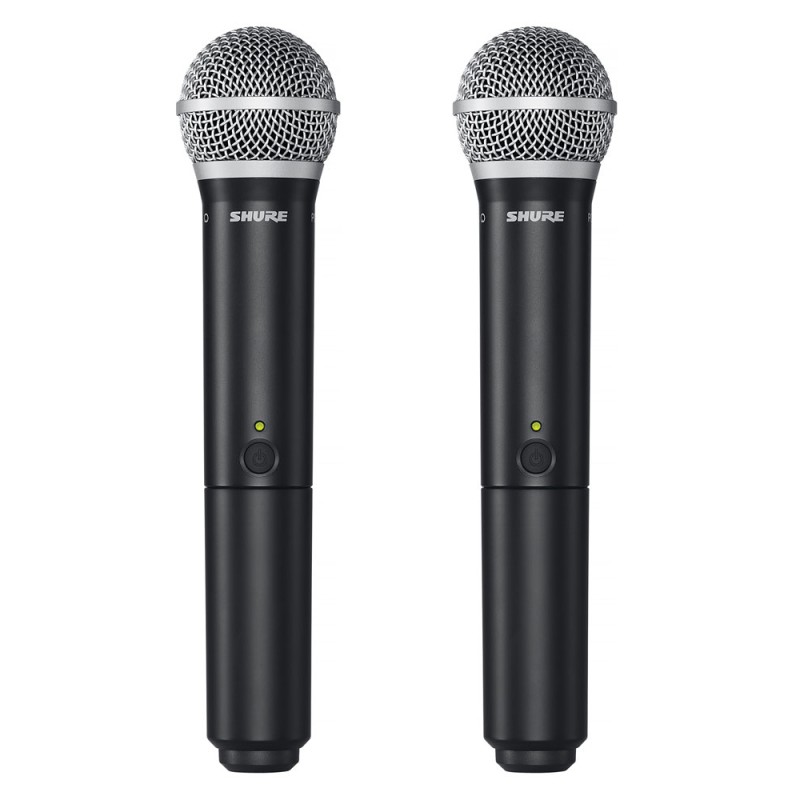 SHURE BLX288E/PG58-K3E  Двоен безжичен микрофон 