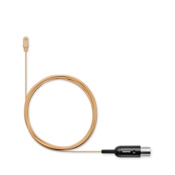 SHURE Duraplex DL4-MTQG Всепосочен субминиатюрен водоустойчив микрофон-брошка, тен