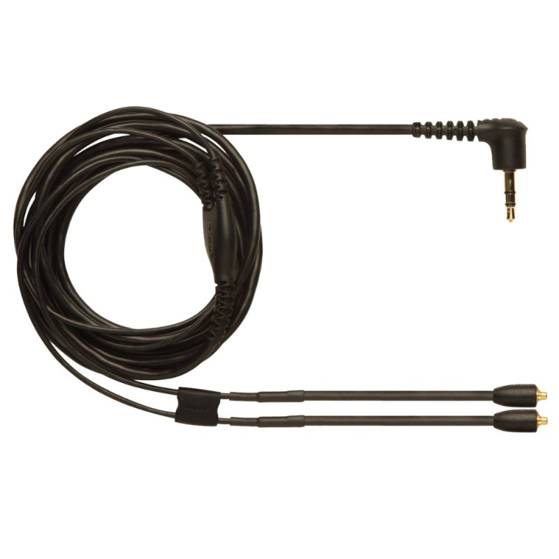 EAC64BK - резервен кабел за слушалки SHURE SE - черни