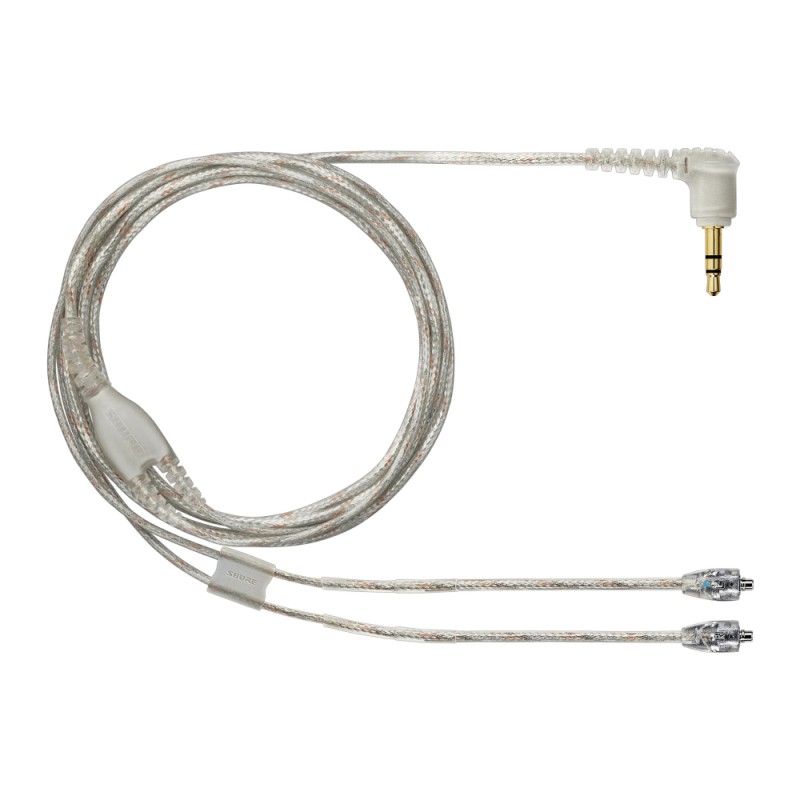 EAC64CLS - Резервен кабел за слушалки SHURE SE - прозрачни