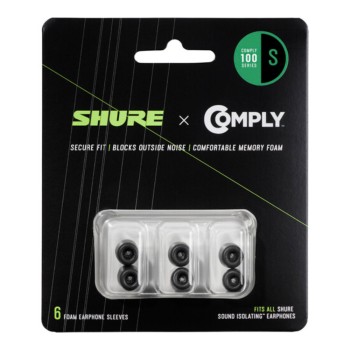 SHURE EACYF1 Резервни тапички за слушалки in-ear серия SE и AONIC, размер S