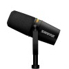 SHURE MV7+ Динамичен подкаст микрофон, черен