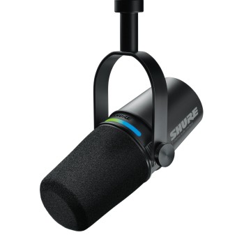 SHURE MV7i - USB Подкаст микрофон с вграден интерфейс