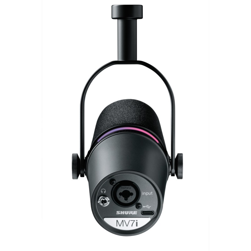 SHURE MV7i - USB Подкаст микрофон с вграден интерфейс