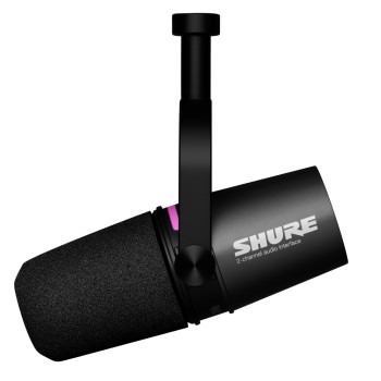 SHURE MV7i - USB Подкаст микрофон с вграден интерфейс
