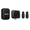 SHURE MV-TWO-KIT-Z6  безжична система (2 микрофонa тип брошка + приемник)