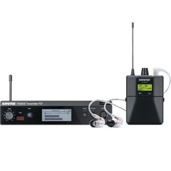 SHURE PSM300 P3TERA215CL-K3E Дигитална мониторинг система със слушалки