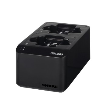 SHURE SBC203 Зарядна станция двойна за SLXD