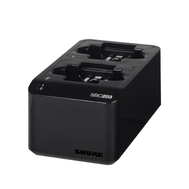 SHURE SBC203 Зарядна станция двойна за SLXD