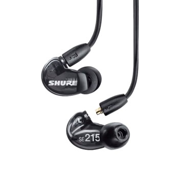 SHURE SE215-K Шумоизолиращи слушалки, черни