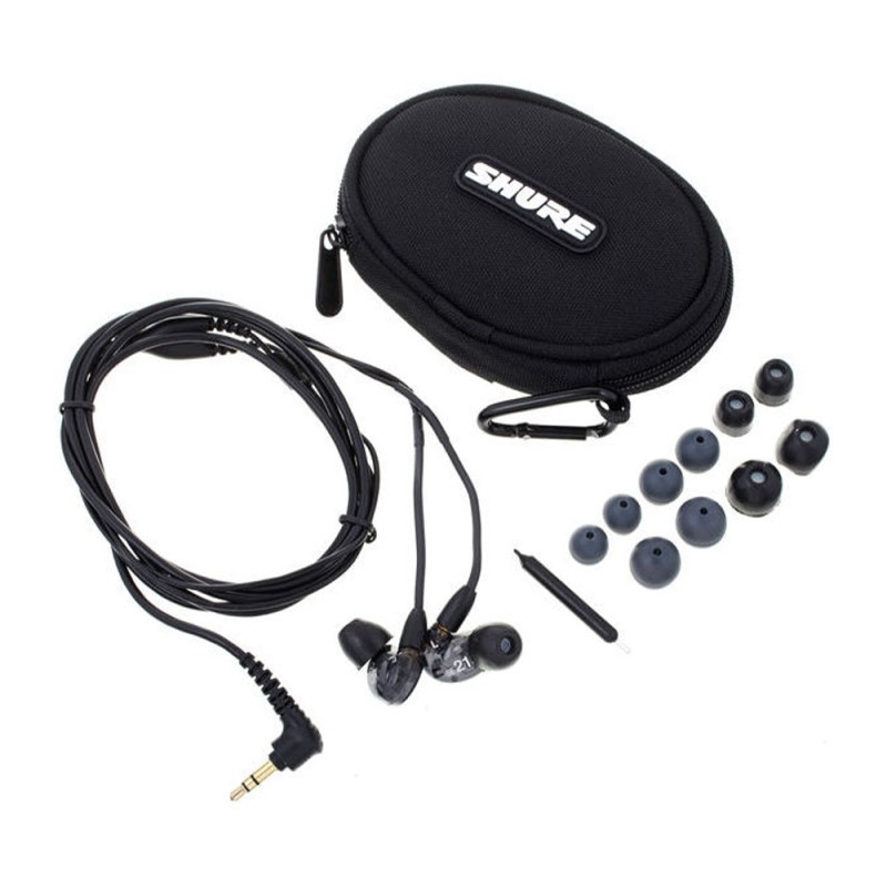 SHURE SE215-K Шумоизолиращи слушалки, черни