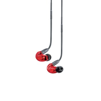 SHURE SE215SPE-RD Шумоизолиращи слушалки, червени
