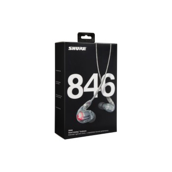 SHURE SE846CL Професионални шумоизолиращи слушалки - прозрачни