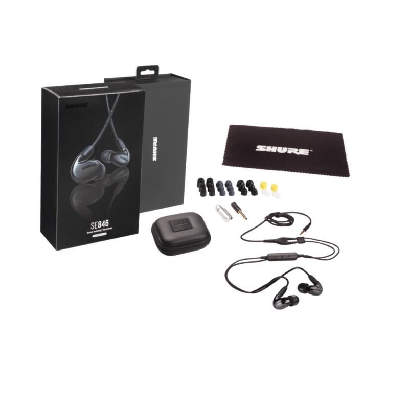 SHURE SE846 Професионални шумоизолиращи слушалки - черни
