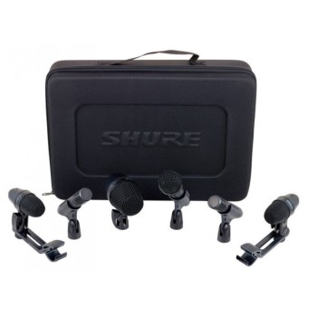 SHURE PGADRUMKIT6-XLR комплект 6 микрофонa за барабани