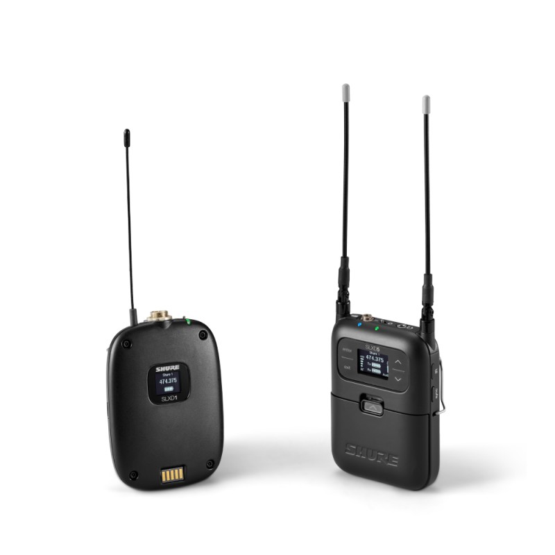 SHURE SLXD15-G59 Преносима безжична система със SLXD1 бодипак и SLXD5 приемник