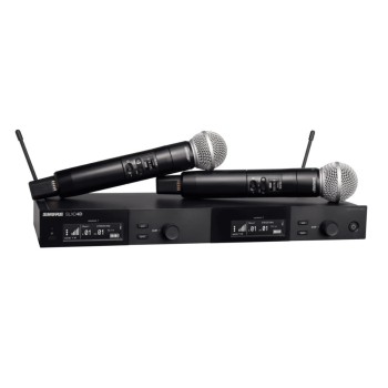 SHURE SLXD24DE/SM58-S50 Двойна вокална безжична система с микрофони SM58