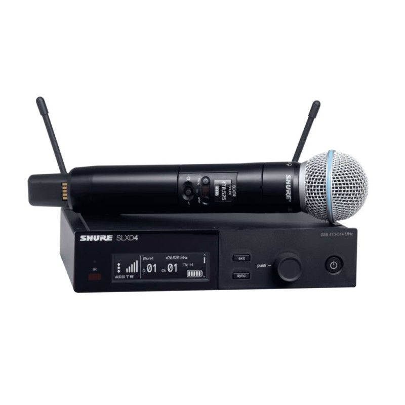 SHURE SLXD24E/B58-J53 Безжичен вокален микрофон с BETA58