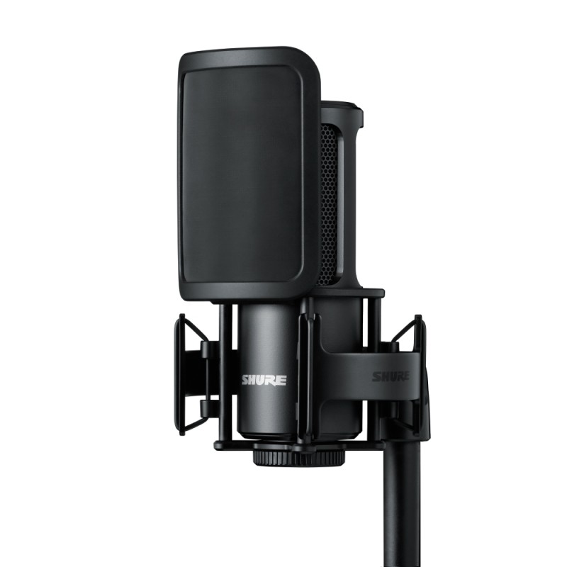 SHURE SM4-KIT Кондензаторен микрофон за домашно студио, комплект с аксесоари