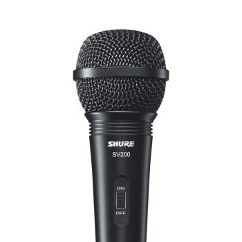 SHURE SV200 Динамичен микрофон с копче и кабел