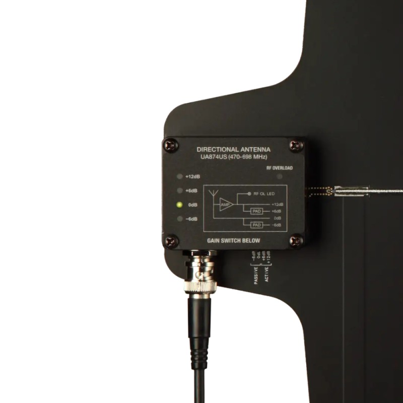 SHURE UA874WB Широколентова активна насочена антена 470-900 Mhz
