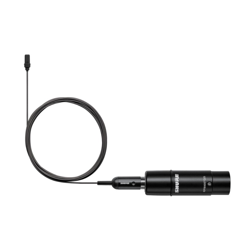 SHURE Uniplex UL4-XLR PREAMP Микрофон брошка кардиод с предусилвател, черен