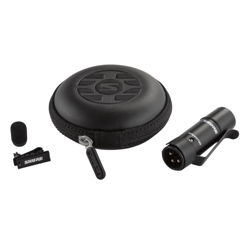 SHURE Uniplex UL4-XLR PREAMP Микрофон брошка кардиод с предусилвател, черен