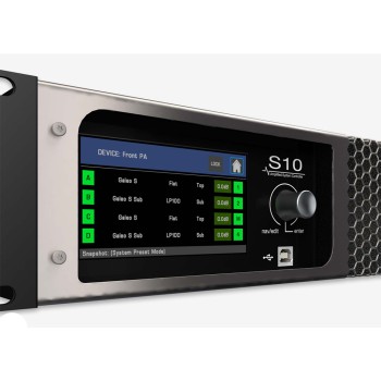 Seeburg S10 Усилвател 4x2400W, 4ohm