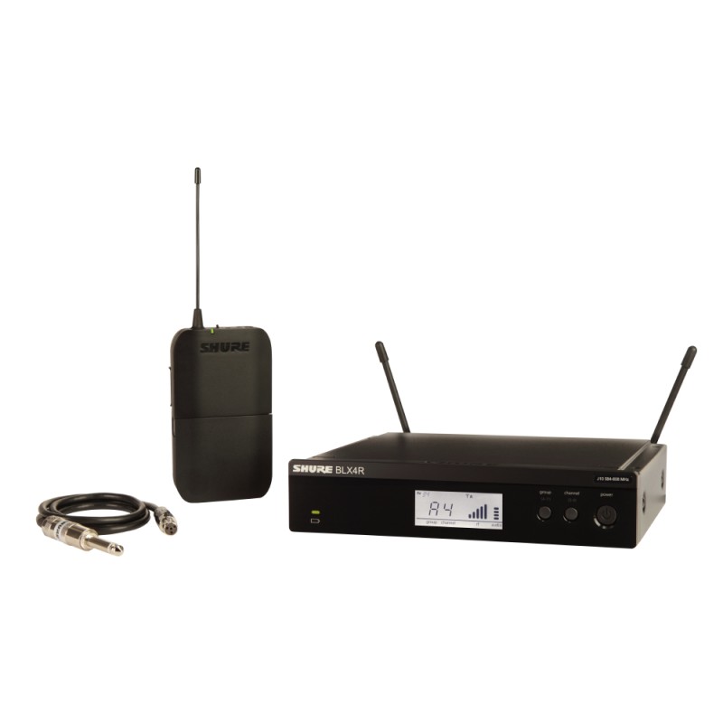 SHURE BLX14RE-H8E Безжична китарна система за вграждане в рак