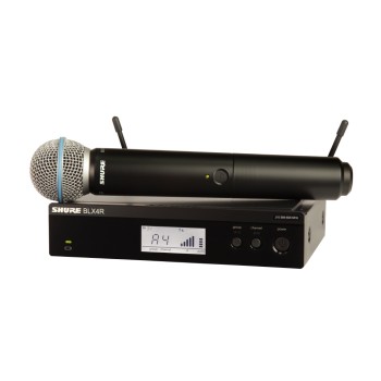 SHURE BLX24RE/B58-K3E - Вокален безжичен микрофон за вграждане в рак