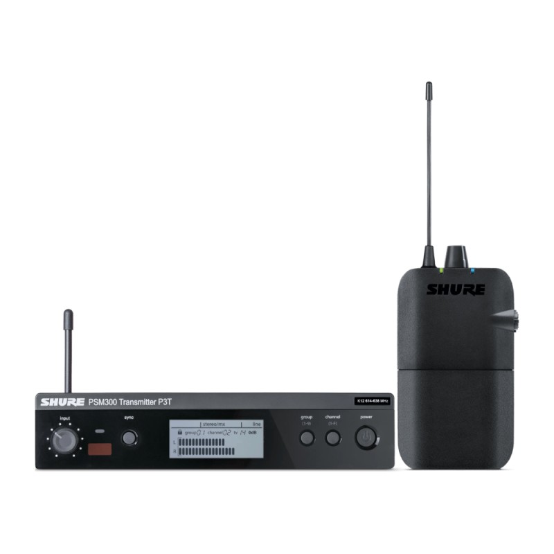 SHURE PSM300 P3TER-H20 Дигитална мониторинг система БЕЗ слушалки