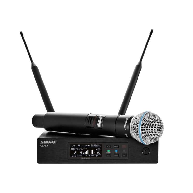 SHURE QLXD24E/B58 - Вокален безжичен микрофон