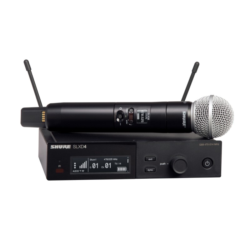 SHURE SLXD24E/SM58-L56 Безжичен вокален микрофон SM58