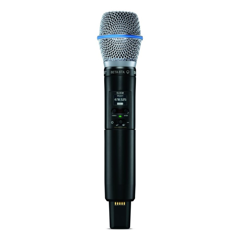 SHURE SLXD2/B87A-G59 Безжичен предавател с капсула Beta87A за SLXD системи
