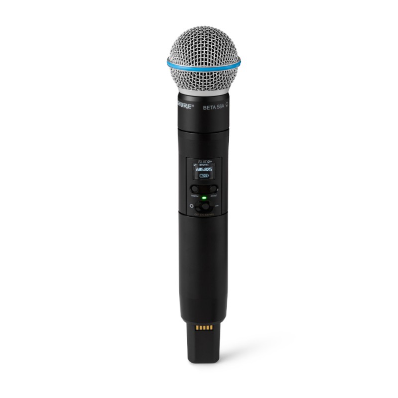 SHURE SLXD2+/B58-G65 Безжичен предавател с капсула Beta58 за SLXD+ системи