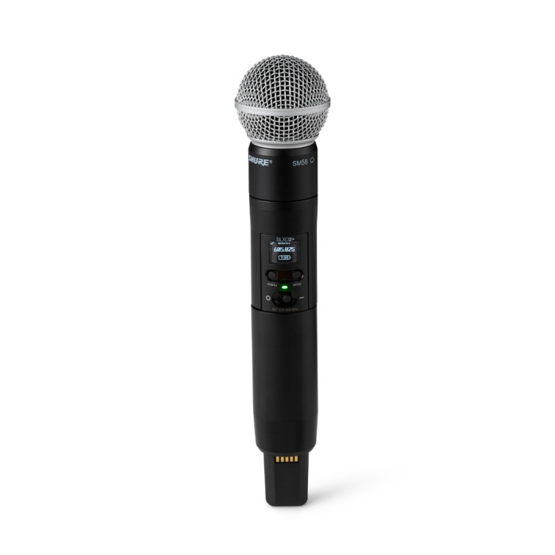 SHURE SLXD24D+/SM58-K55 Двойна вокална безжична система с микрофони SM58