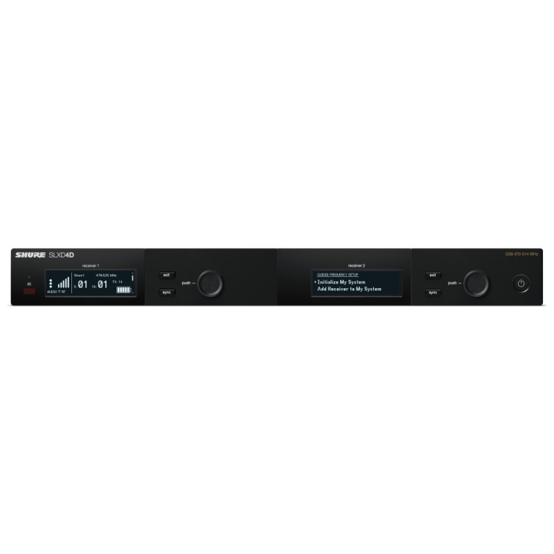 SHURE SLXD24DE/B58-G59 Двойна вокална безжична система с микрофони BETA58