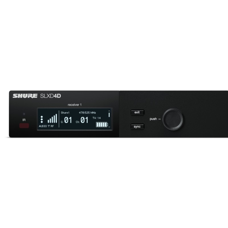 SHURE SLXD24DE/B58-G59 Двойна вокална безжична система с микрофони BETA58