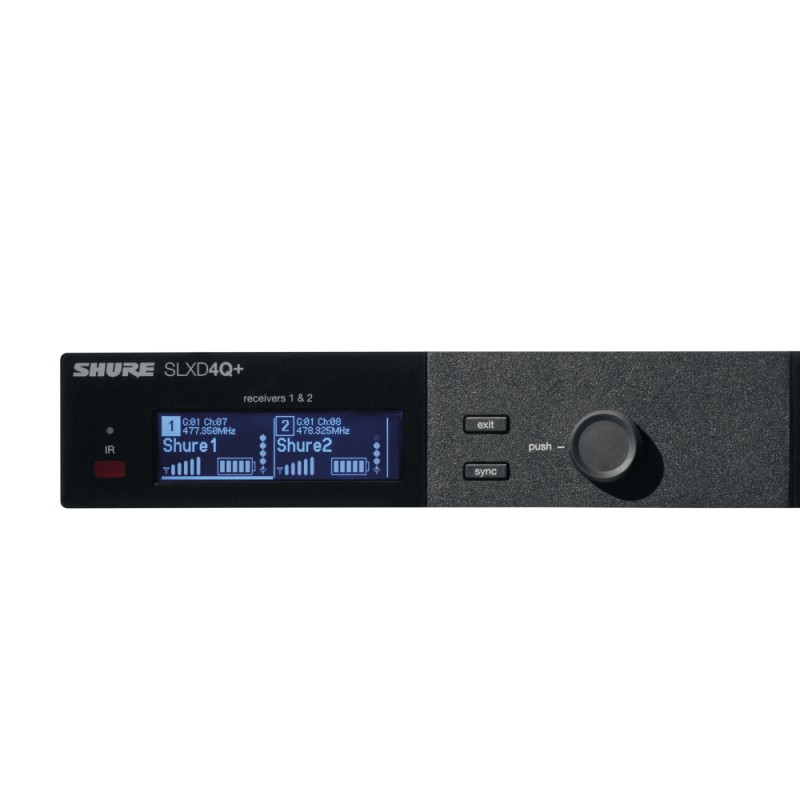 SHURE SLXD4Q+-K55 Четворен безжичен приемник