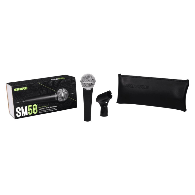 SHURE SM58LCE вокален динамичен кабелен микрофон